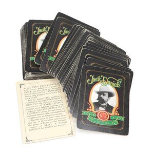 Jack Daniels 1994 Playing Cards Retro Card Deck Poker Rummy Solitaire Gangster